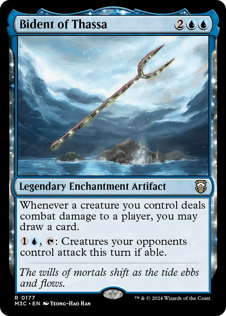 Bident of Thassa (M3C-177) - Modern Horizons 3 Commander Foil | Grognard Games