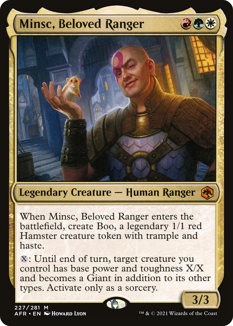 Minsc, Beloved Ranger [Dungeons & Dragons: Adventures in the Forgotten Realms] | Grognard Games
