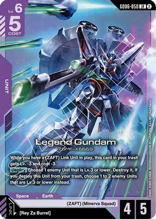 Legend Gundam - Stardust Trails (GD06-050) Holofoil | Grognard Games
