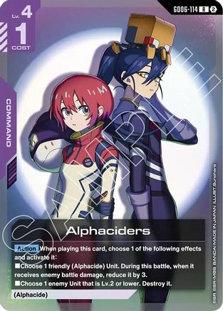 Alphaciders - Stardust Trails (GD06-114) Holofoil | Grognard Games