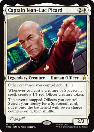 Captain Jean-Luc Picard (TRK-007) - Star Trek Foil | Grognard Games