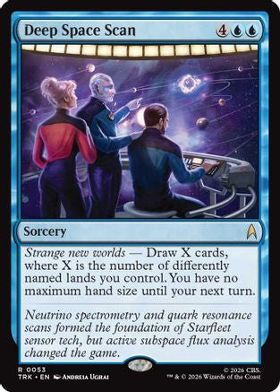 Deep Space Scan (TRK-053) - Star Trek Foil | Grognard Games
