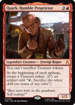 Quark, Humble Proprietor (TRK-166) - Star Trek | Grognard Games