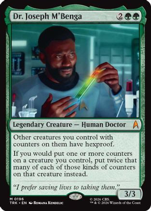 Dr. Joseph M'Benga (TRK-196) - Star Trek | Grognard Games