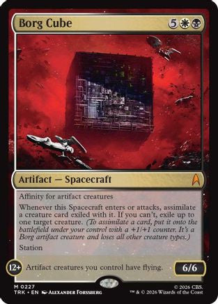 Borg Cube (TRK-227) - Star Trek | Grognard Games