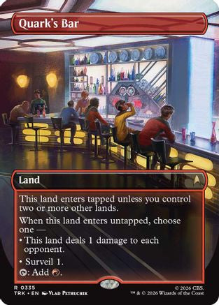 Quark's Bar (Borderless) (0335) (TRK-335) - Star Trek | Grognard Games