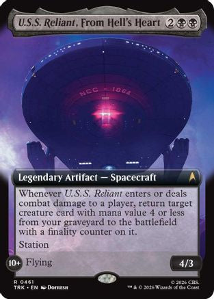 U.S.S. Reliant, From Hell's Heart (Extended Art) (TRK-461) - Star Trek | Grognard Games