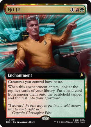 Hit It! (Extended Art) (TRK-476) - Star Trek | Grognard Games