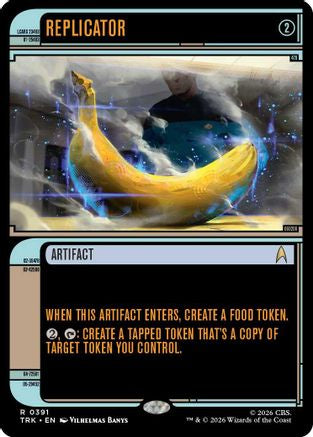 Replicator (Showcase) (TRK-391) - Star Trek Foil | Grognard Games