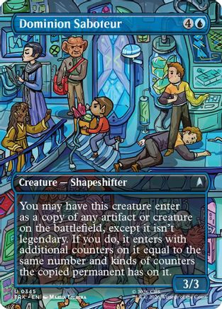 Dominion Saboteur (Borderless) (TRK-345) - Star Trek | Grognard Games