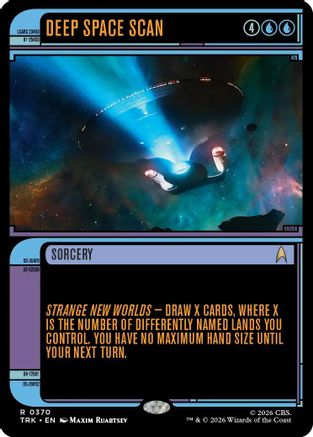Deep Space Scan (Showcase) (TRK-370) - Star Trek | Grognard Games