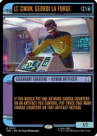 Lt. Cmdr. Geordi La Forge (Showcase) (TRK-372) - Star Trek | Grognard Games