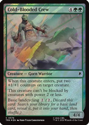 Cold-Blooded Crew (TRK-574) - Star Trek Foil | Grognard Games