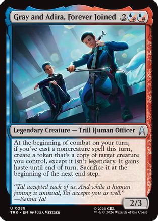 Gray and Adira, Forever Joined (TRK-238) - Star Trek | Grognard Games