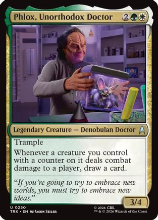 Phlox, Unorthodox Doctor (TRK-250) - Star Trek | Grognard Games