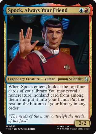Spock, Always Your Friend (TRK-253) - Star Trek | Grognard Games