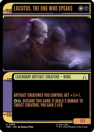 Locutus, the One Who Speaks (Showcase) (TRK-389) - Star Trek | Grognard Games