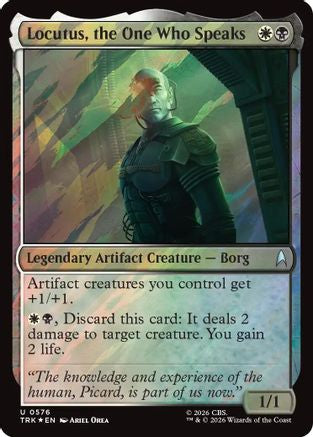 Locutus, the One Who Speaks (Surge Foil) (TRK-576) - Star Trek Foil | Grognard Games