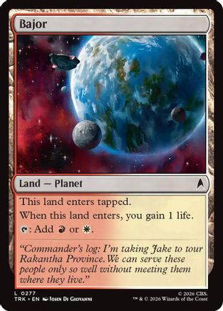 Bajor (TRK-277) - Star Trek Foil | Grognard Games