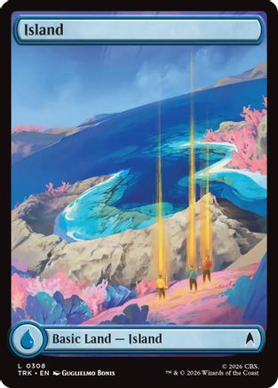 Island (0308) (TRK-308) - Star Trek Foil | Grognard Games