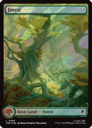 Forest (0486) (Surge Foil) (TRK-486) - Star Trek Foil | Grognard Games