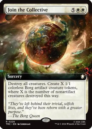 Join the Collective (Extended Art) (TRC-226) - Commander: Star Trek | Grognard Games