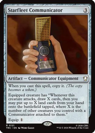 Starfleet Communicator (TRC-121) - Commander: Star Trek | Grognard Games