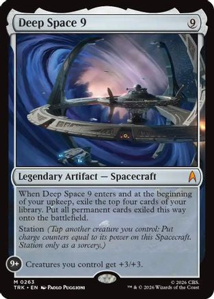 Deep Space 9 (TRK-263) - Star Trek Foil | Grognard Games