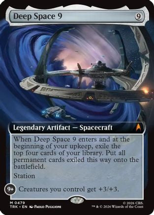 Deep Space 9 (Extended Art) (TRK-479) - Star Trek | Grognard Games