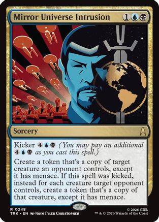 Mirror Universe Intrusion (TRK-248) - Star Trek Foil | Grognard Games