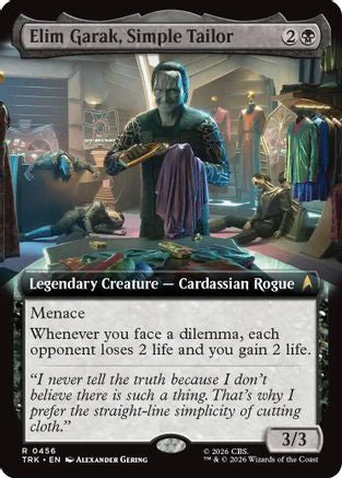 Elim Garak, Simple Tailor (Extended Art) (TRK-456) - Star Trek | Grognard Games