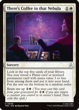 There's Coffee in that Nebula (TRK-040) - Star Trek | Grognard Games