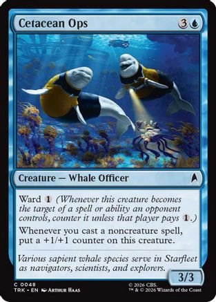 Cetacean Ops (TRK-048) - Star Trek Foil | Grognard Games