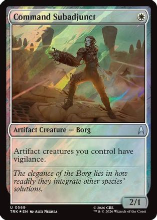 Command Subadjunct (Surge Foil) (TRK-569) - Star Trek Foil | Grognard Games
