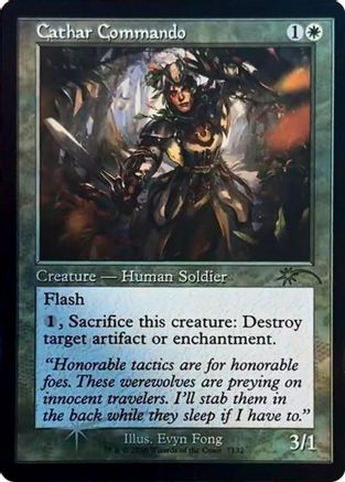 Cathar Commando (Retro Frame) (SLD-7132) - Secret Lair Drop Series Foil | Grognard Games