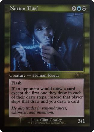 Notion Thief (Retro Frame) (SLD-7156) - Secret Lair Drop Series | Grognard Games