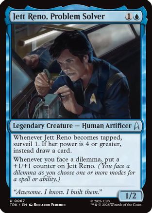 Jett Reno, Problem Solver (TRK-067) - Star Trek | Grognard Games