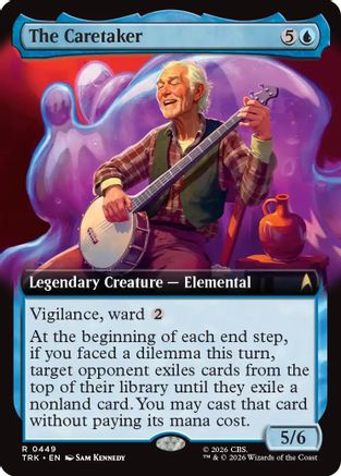 The Caretaker (Extended Art) (TRK-449) - Star Trek Foil | Grognard Games