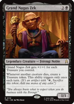 Grand Nagus Zek (TRK-112) - Star Trek | Grognard Games