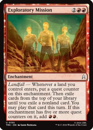 Exploratory Mission (TRK-150) - Star Trek Foil | Grognard Games