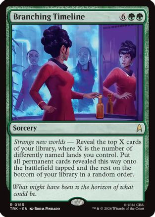 Branching Timeline (TRK-185) - Star Trek Foil | Grognard Games