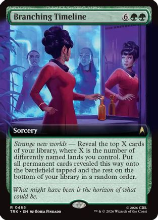 Branching Timeline (Extended Art) (TRK-466) - Star Trek Foil | Grognard Games