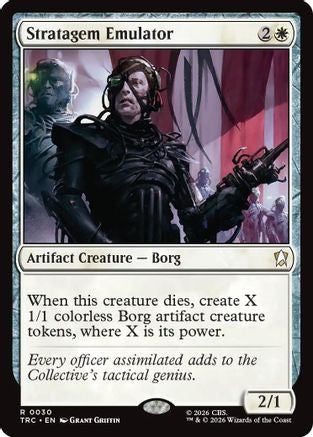 Stratagem Emulator (Surge Foil) (TRC-030) - Commander: Star Trek Foil | Grognard Games