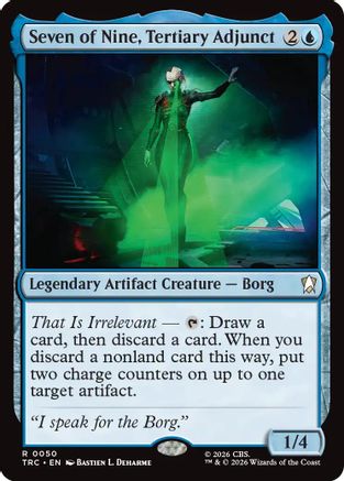 Seven of Nine, Tertiary Adjunct (TRC-050) - Commander: Star Trek | Grognard Games
