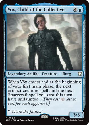Vox, Child of the Collective (TRC-054) - Commander: Star Trek | Grognard Games