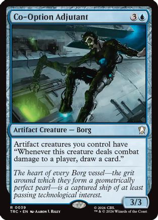 Co-Option Adjutant (Surge Foil) (TRC-039) - Commander: Star Trek Foil | Grognard Games