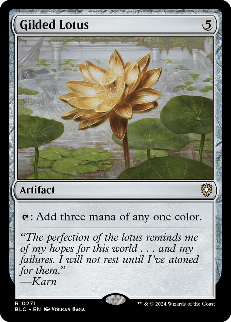 Gilded Lotus [Bloomburrow Commander] | Grognard Games
