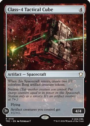 Class-4 Tactical Cube (TRC-110) - Commander: Star Trek | Grognard Games