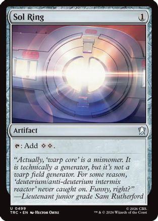 Sol Ring (TRC-499) - Commander: Star Trek | Grognard Games
