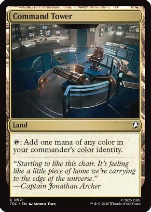 Command Tower (TRC-521) - Commander: Star Trek | Grognard Games